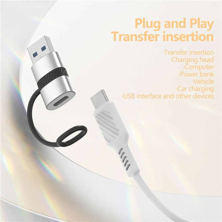 EARLDOM ET-OT91A Type-C to USB 3.0 Adapter USB-C Converter for iPhone 15 Series