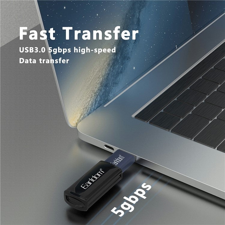 EARLDOM OT60 Type-C to USB 3.0 Adapter OTG Converter for Phone, USB Flash Drive