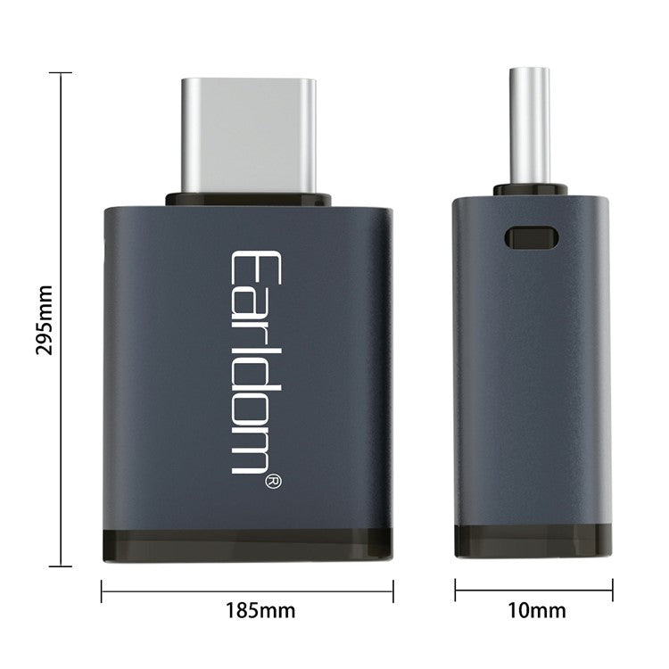 EARLDOM OT60 Type-C to USB 3.0 Adapter OTG Converter for Phone, USB Flash Drive