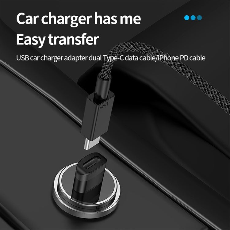 USB 3.0 Male to Type-C Female Converter 5Gbps Data Transmission OTG Adapter - Silver