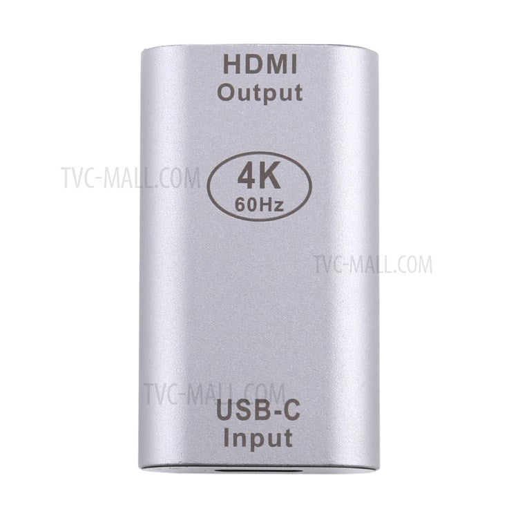 4K 60Hz USB 3.1 Type C Female to HDMI Female Adapter Converter for MacBook Chromebook Pixel