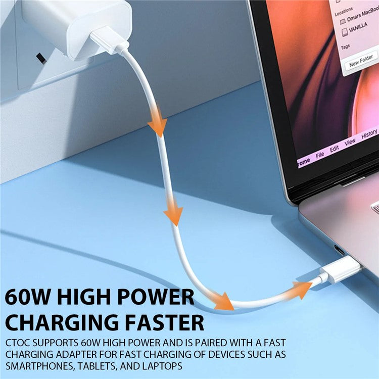 5 in 1 Multi Adapter Storage Box 60W 3A Type-C Fast Charging Cable Micro / 8Pin / USB Adapter Set - Black