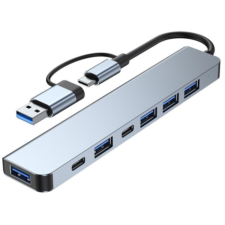 2217TU 7-in-1 Laptop Tablet USB Hub Expansion Dock USB 3.0 / USB-C Multi-Port Adapter