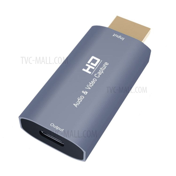 Z50 Type-C Female to 4K HDMI Male Live Streaming Broadcasting Audio Video Capture Card