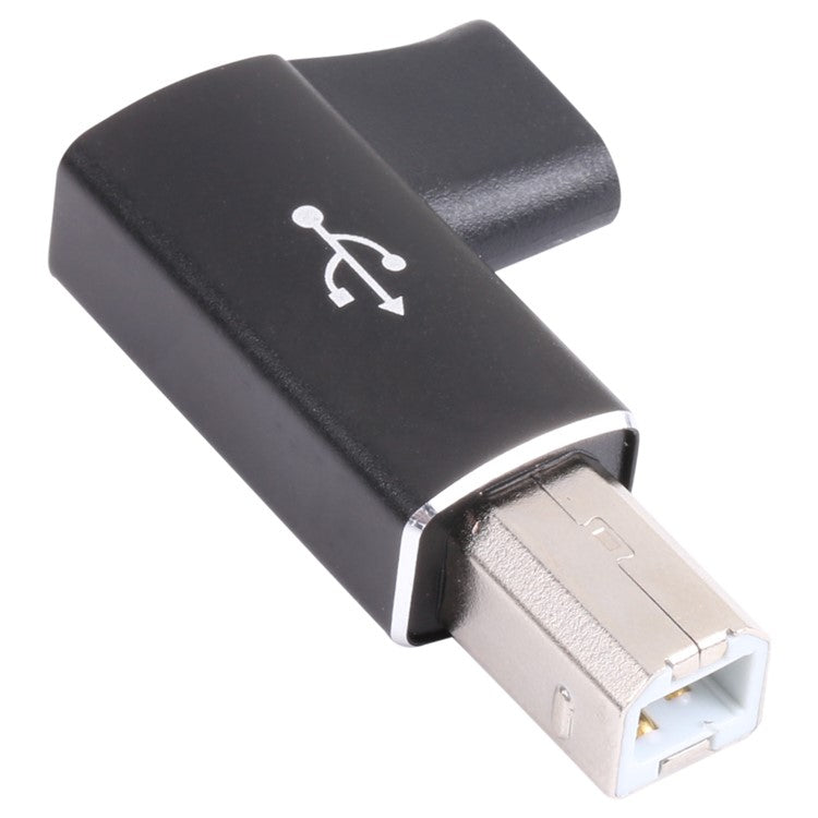 Type-C Female to MIDI Male Adapter Converter for Electric Piano Printer - Black