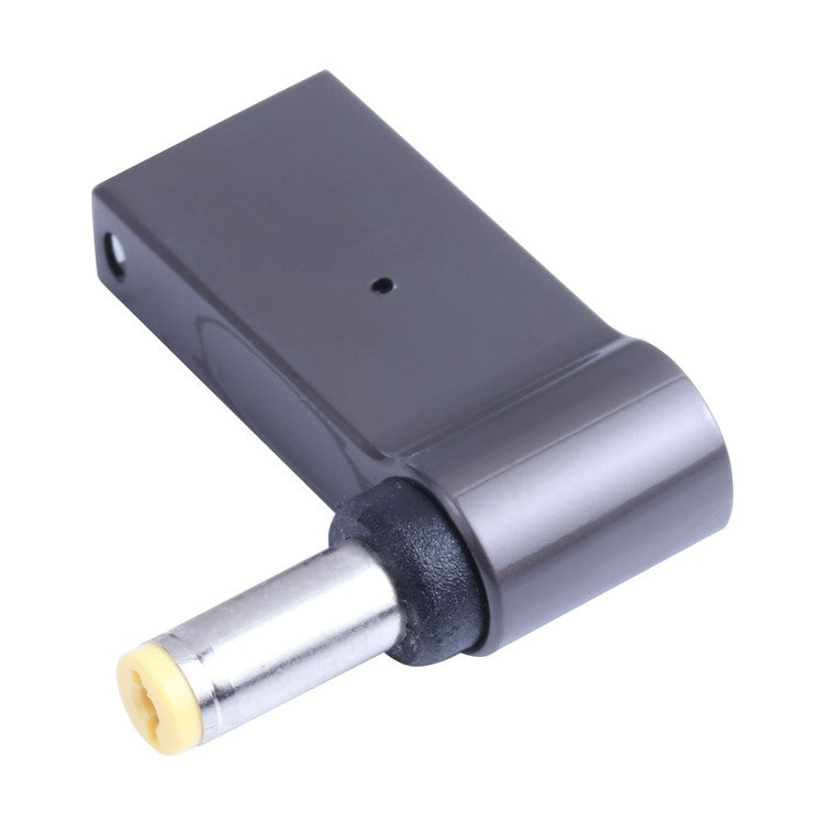 100W Type-C Female to DC 5.5x1.7mm Male Right Angle Fast Charging Converter Plug Laptop Adapter for Acer