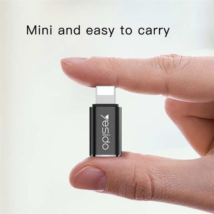 YESIDO GS03 Type-C to iP OTG Fast Charging Data Transmission Connector Adapter