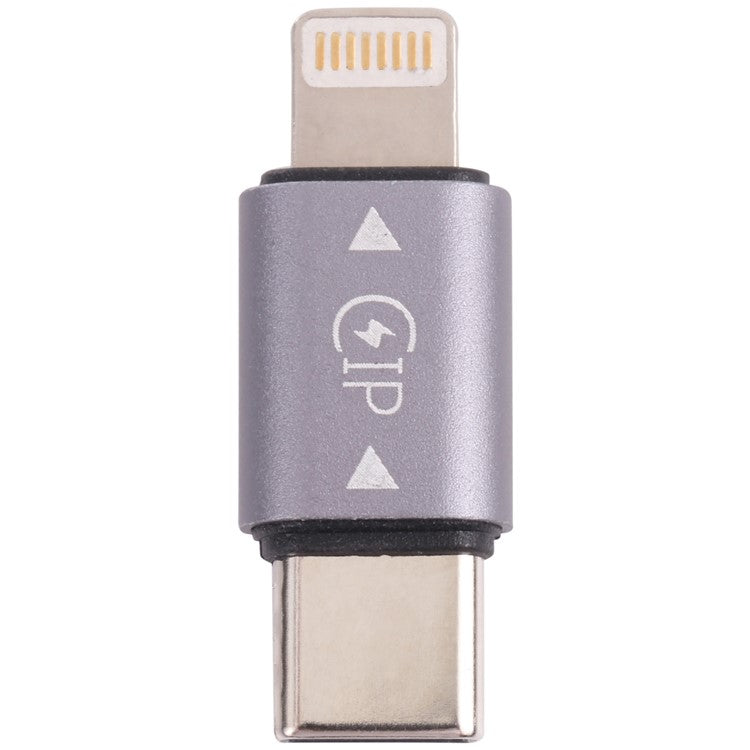 Type-C Male to Lightning Male Connector OTG Adapter for Charging Data Transmission