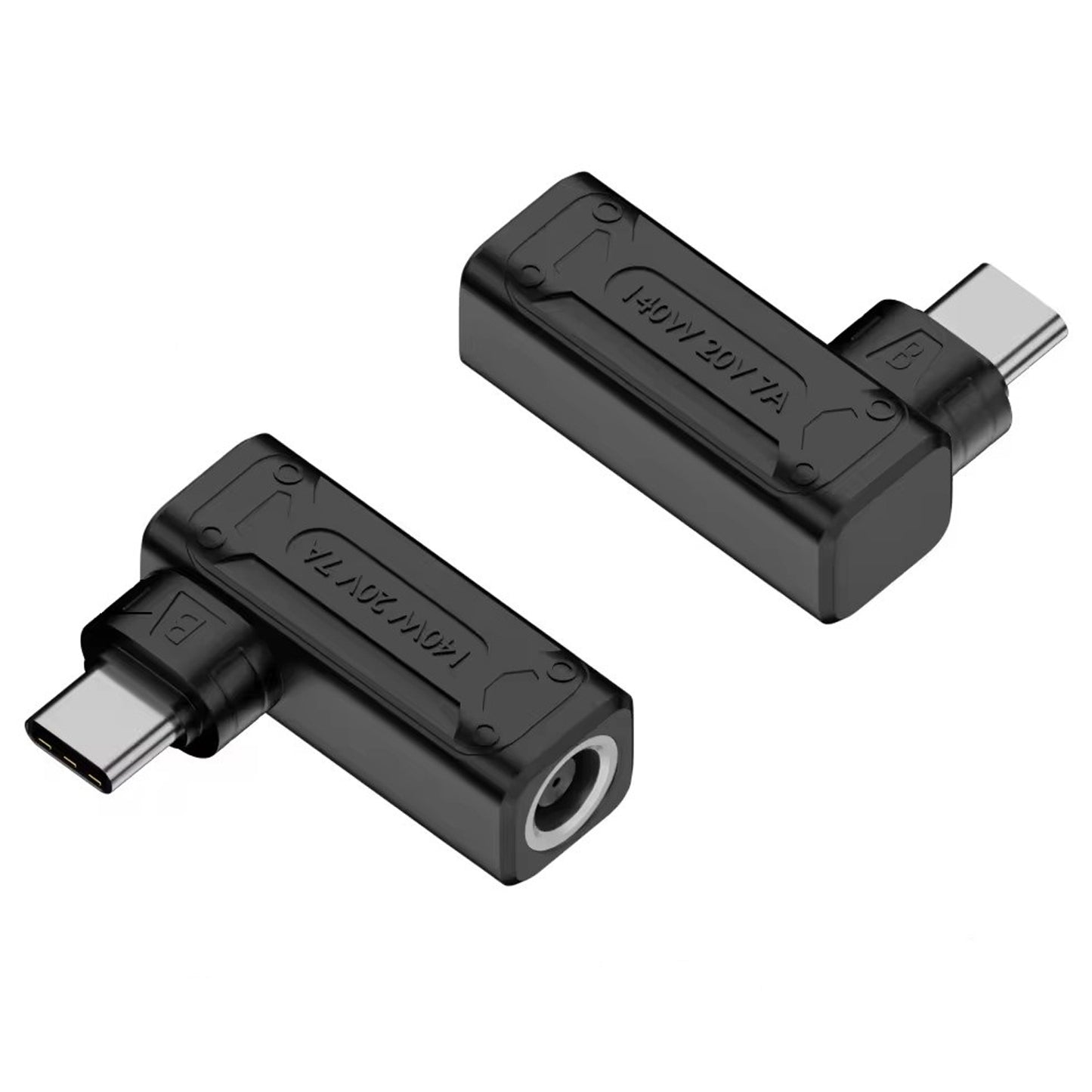 7.4x0.6mm DC Female to Type-C Male 5V / 9V / 20V 140W Power Adapter Charging Converter
