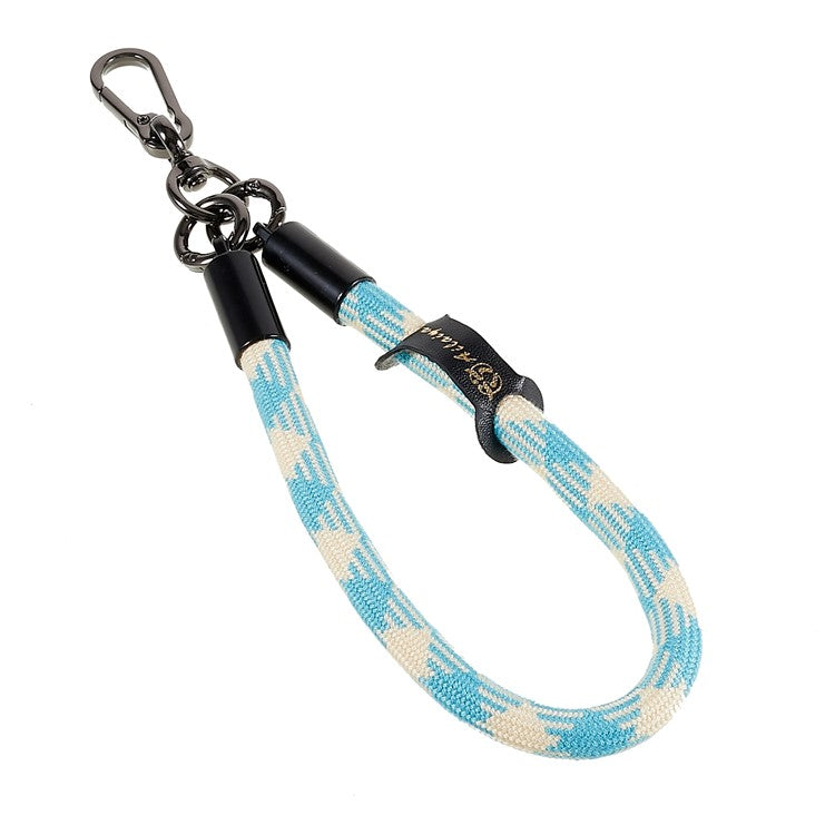 30cm Thickened Universal Wrist Strap for Phone Camera USB Flash Drive Dual Color Hand String Holder Lanyard - Blue