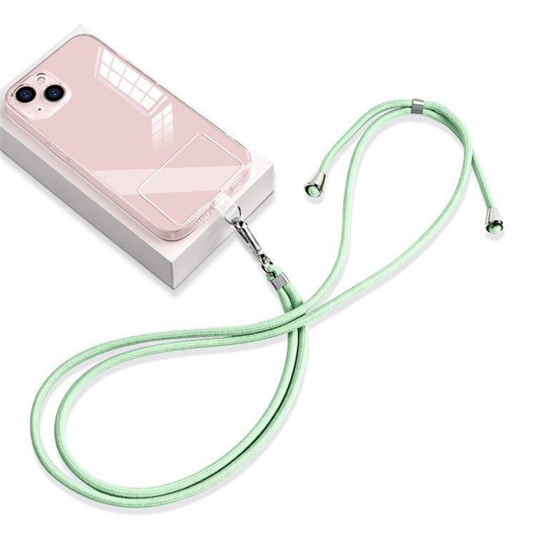 6mm Nylon Phone Lanyard Crossbody Adjustable Cell Phone Neck Shoulder Strap with Pad - Mint Green