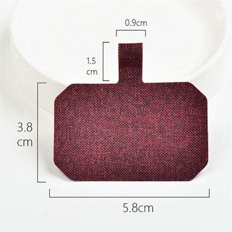 Phone Tether Tab Neck Strap Phone Lanyard Replacement Part - Pink+Wine Red