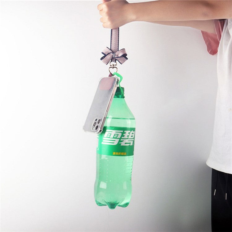 Phone Tether Tab Neck Strap Phone Lanyard Replacement Part - Black