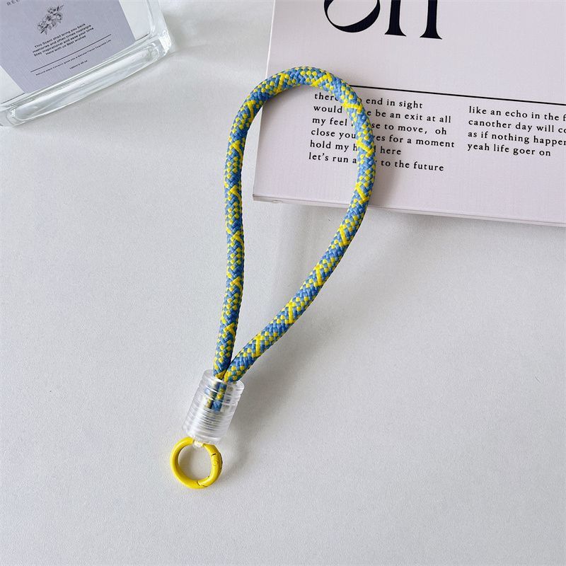 18cm Cell Phone Short Strap 8mm Lanyard with Plastic Buckle - Style G