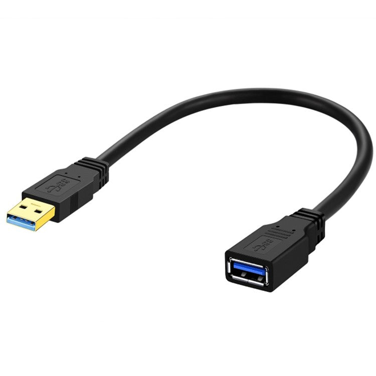 0.6m USB 3.0 Female to USB 3.0 Male Data Transfer Cable USB-A Extension Cord Anti-Wear PVC Line