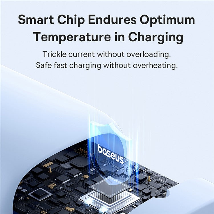 BASEUS Silky USB-C to iP Data Cord Flexible PVC PD 20W Fast Charging Cable, Length: 2m - White