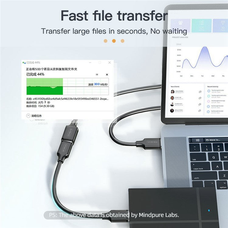 MINDPURE US103 2m Fast Speed USB 3.0 Extension Cable Male to Female Extender Cord for Laptop PC