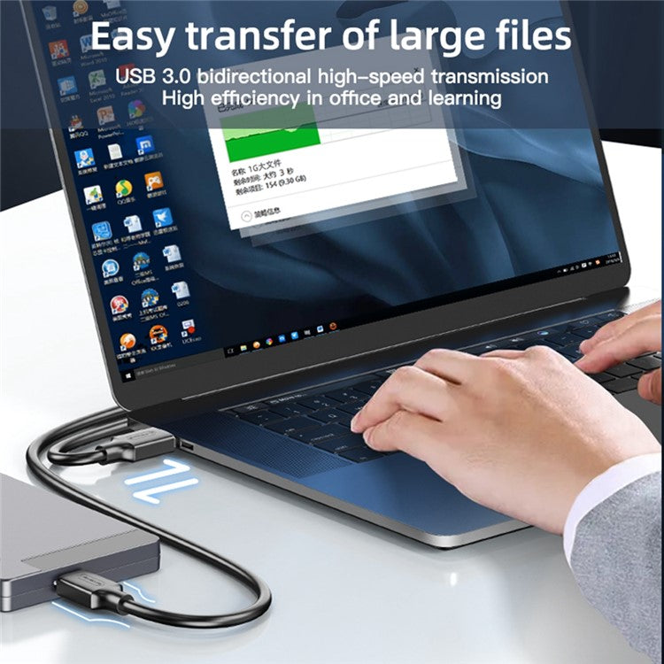 MINDPURE US101 1m High Speed Bi-Directional Data Transfer USB 3.0 Male to Male Extension Cable