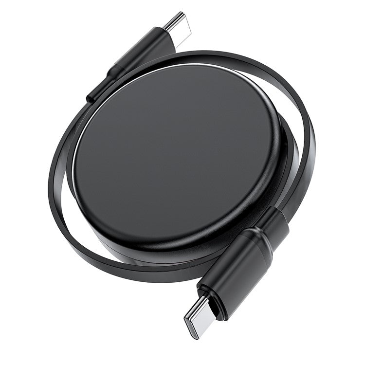 ACEFAST C13-03 0.8m USB-C to USB-C 60W Charging Cable Dual-Way Retractable Data Cable