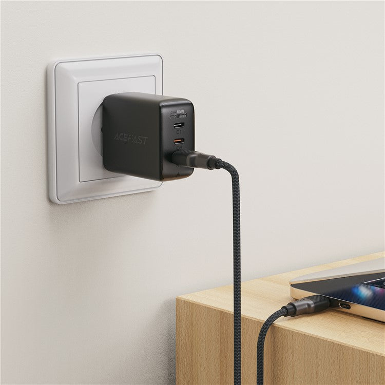 ACEFAST C10-04 1.2m USB-A to USB-C 3A Charging Cable Data Transfer Braided Silicone Cable