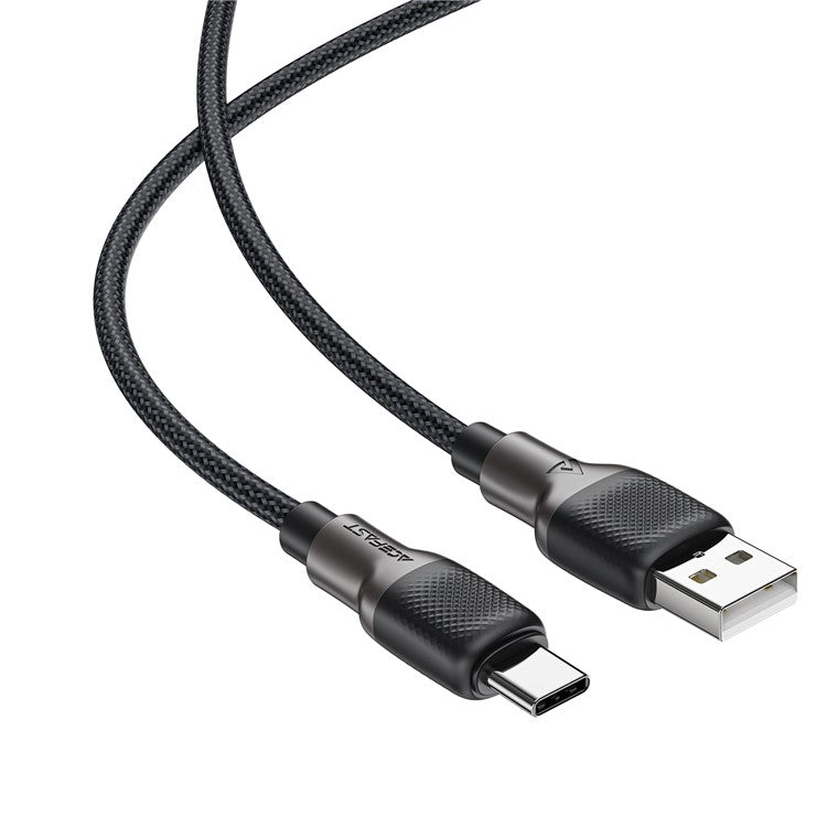 ACEFAST C10-04 1.2m USB-A to USB-C 3A Charging Cable Data Transfer Braided Silicone Cable