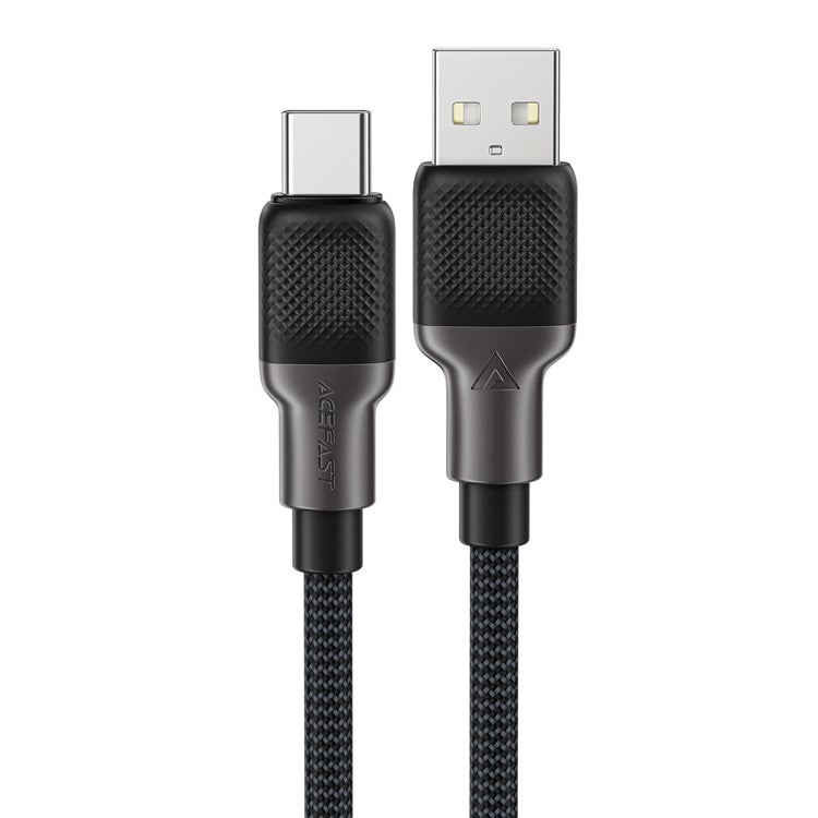 ACEFAST C10-04 1.2m USB-A to USB-C 3A Charging Cable Data Transfer Braided Silicone Cable