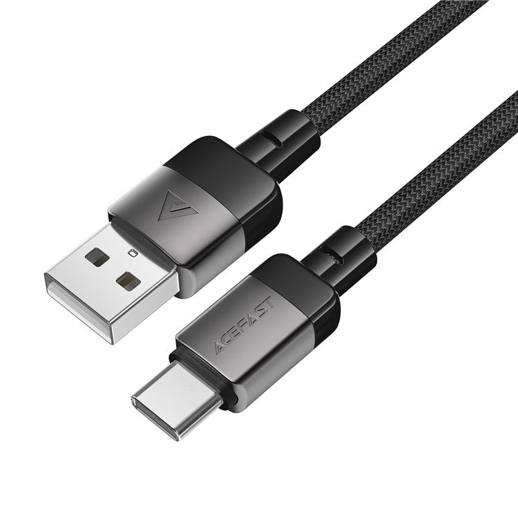 ACEFAST C9-04 1.2m USB-A to USB-C 3A Fast Charging Cable Braided Data Cord
