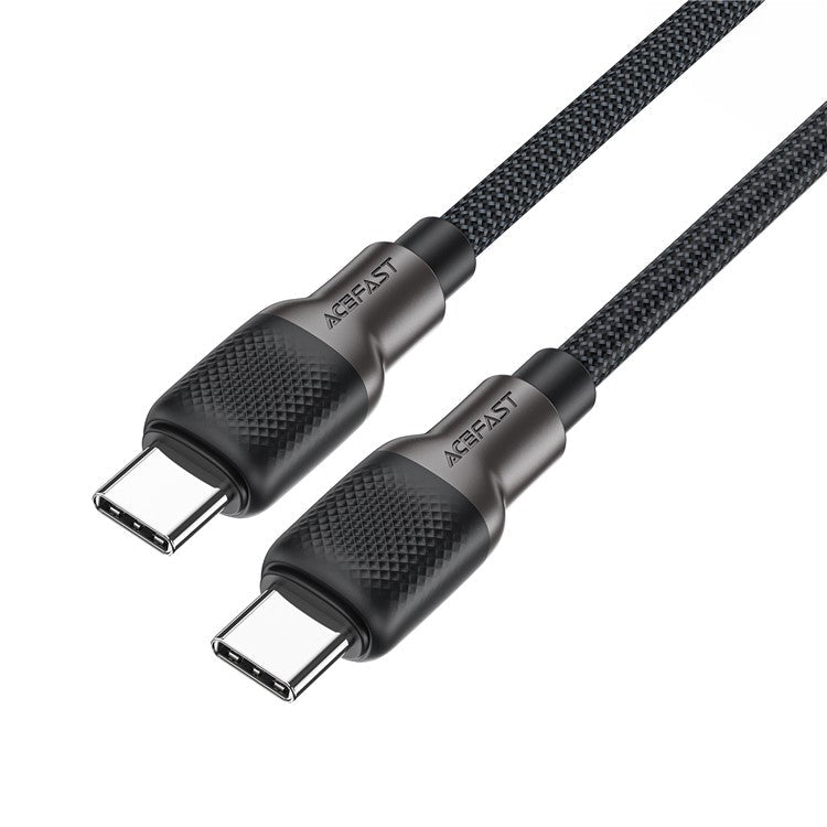 ACEFAST C10-03 1.2m USB-C to USB-C 60W Fast Charging Cable Silicone Braided Data Cord