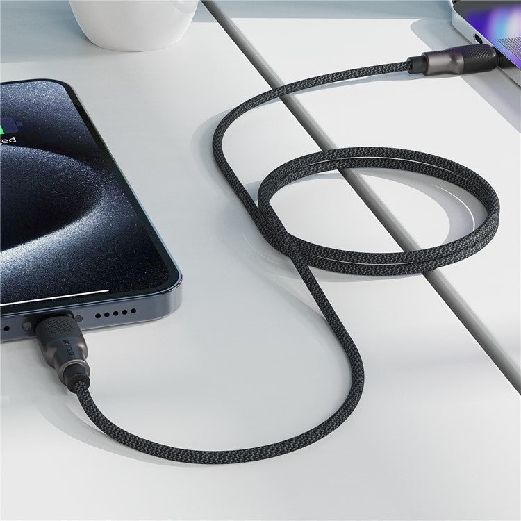 ACEFAST C10-03 1.2m USB-C to USB-C 60W Fast Charging Cable Silicone Braided Data Cord