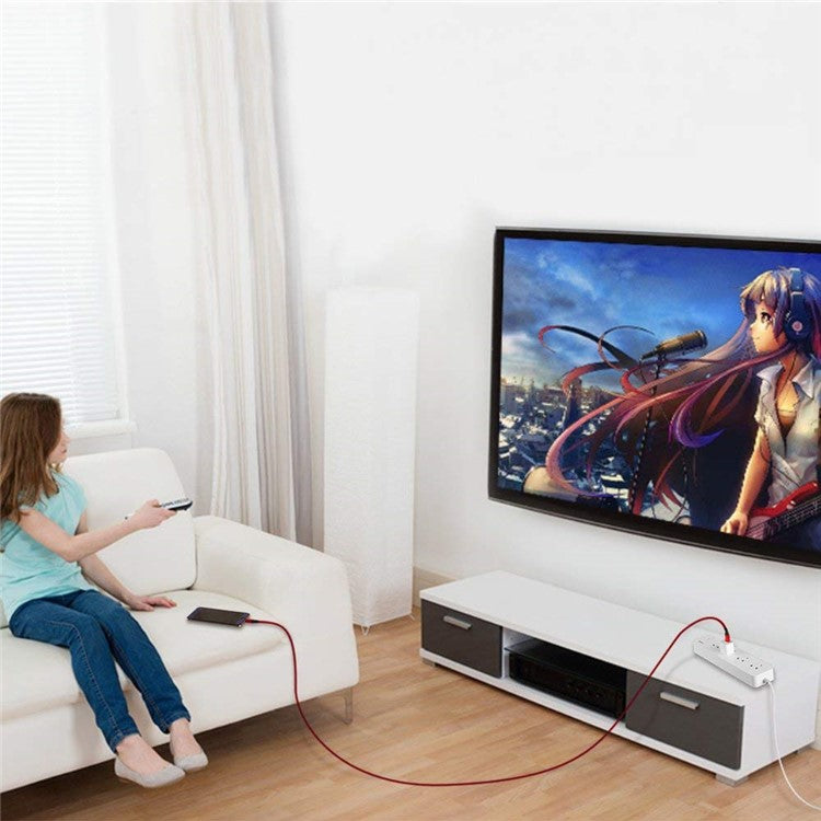 For iPhone 15 Series USB 3.0 to USB-C Fast Charging Nylon Braid Charging Cable, 1.2m - Red