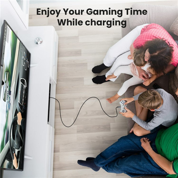 1.8m USB 2.0 to Mini B Male Charger Cord USB Mini to USB Charging Cable for PS3 Controller / MP3 Player / Camera