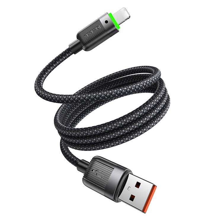 MCDODO CA-6000 1.2m USB-A to Lightning Magnetic Charging Cable Self-Winding Data Cord