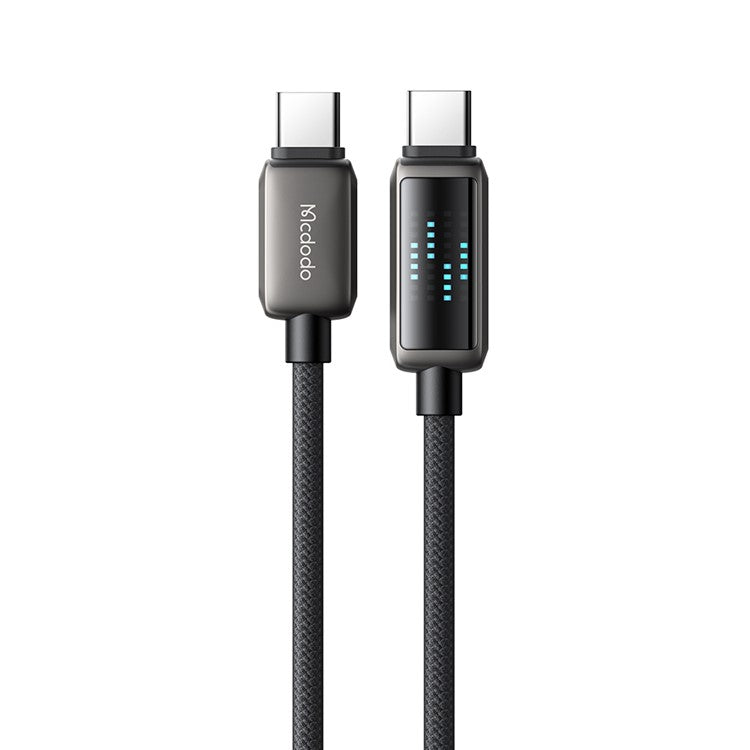 MCDODO CA-4250 1.2m Type-C to Type-C Cable 100W Fast Charging Nylon Braided Data Cable