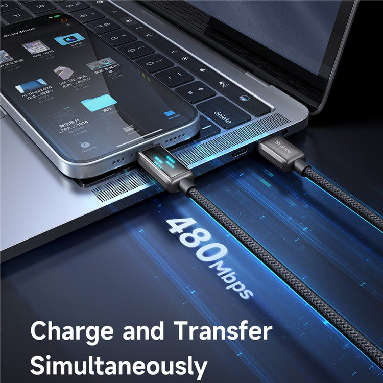 MCDODO CA-2630 1.2m USB-C to Lightning 36W Fast Charging Cable Data Cord