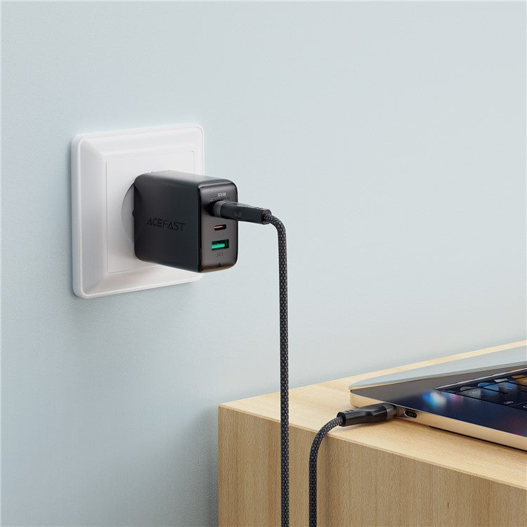 ACEFAST C11-03 1.2m USB-C to USB-C 60W Fast Charging Cable Magnetic Braided Data Cord