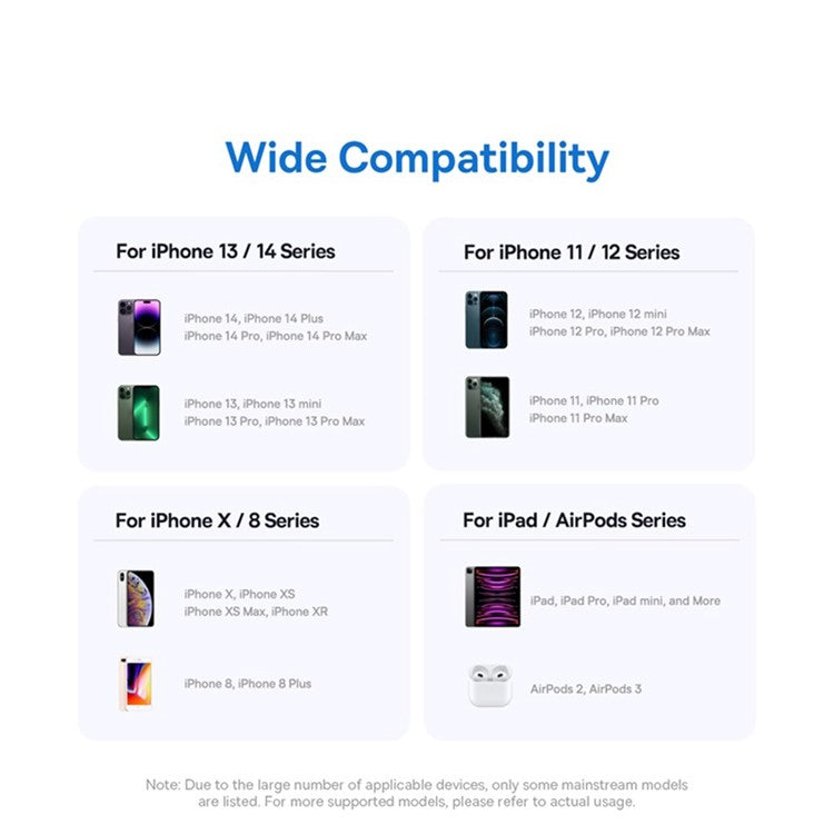 BASEUS 2m 2.4A Fast Charging Data Cable USB-A to Lightning Nylon Braided Cord - Blue