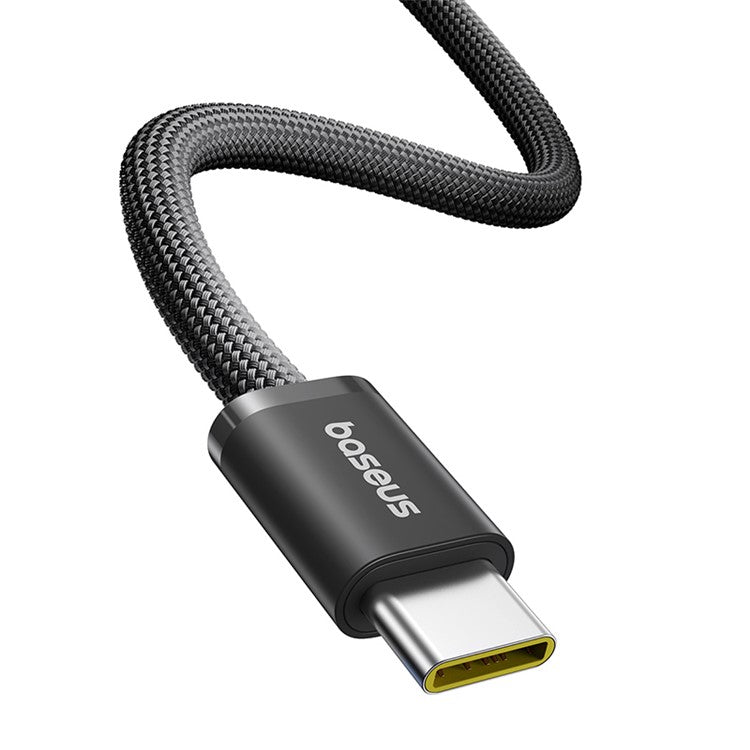 BASEUS Dynamic 4 2m 100W Fast Charging Cable USB-C to USB-C Nylon Braided Wire - Black
