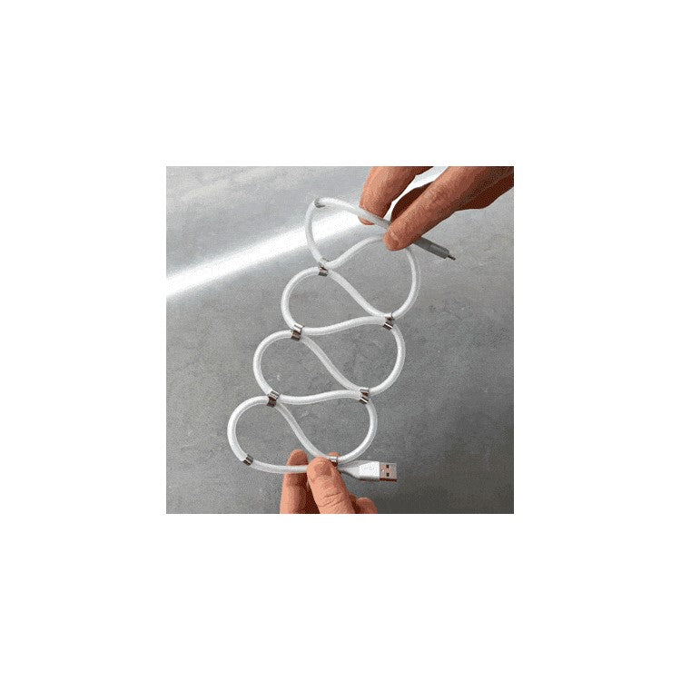 Magnetic Absorption Lightning Data Line Cable 2.4A Fast Charging Cable