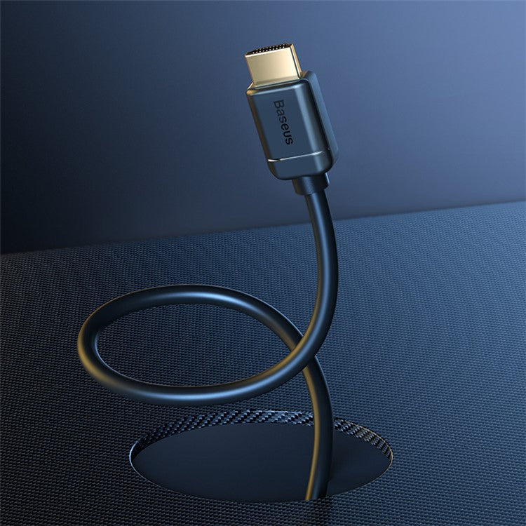 BASEUS 4K High Definition Series HDMI 2.0 Male-to-Male Adapter Cable 3m Black