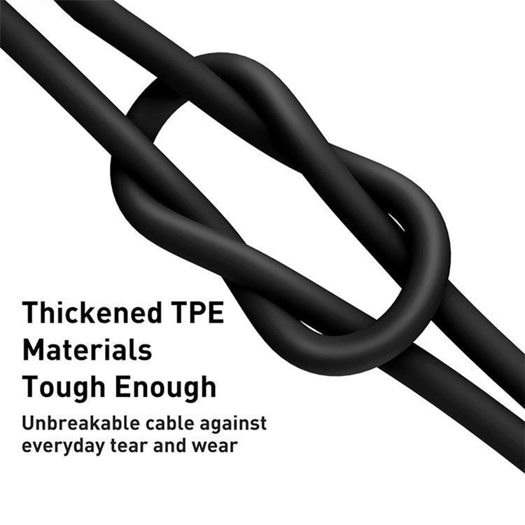 BASEUS Superior Series Fast Charging Data Cable USB to Type-C 66W 2m - Black