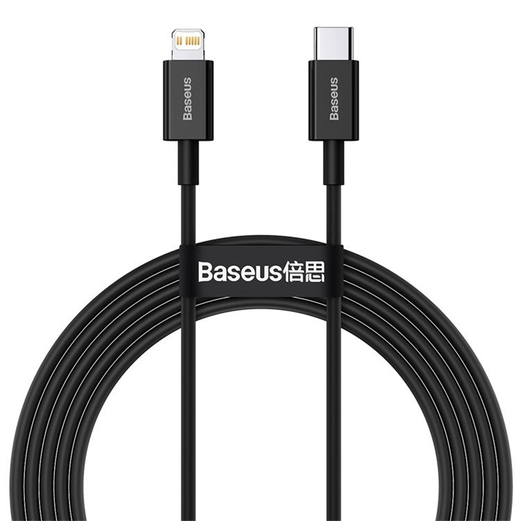 BASEUS Superior Series Fast Charging Data Cable Type-C to iP PD 20W 2m - Black