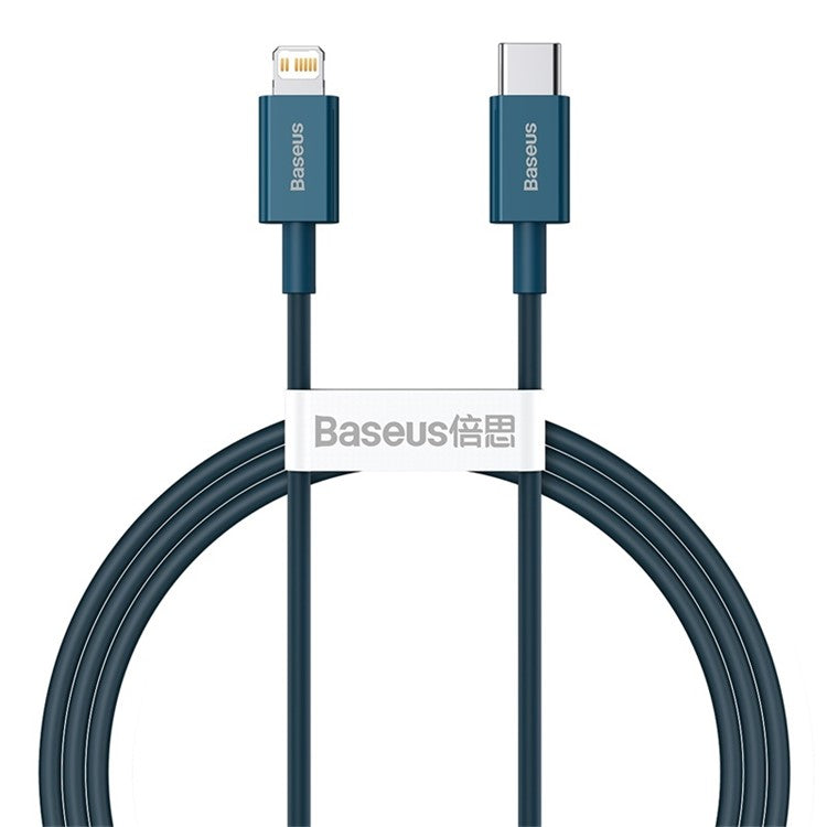 BASEUS Superior Series Fast Charging Data Cable Type-C to iP PD 20W 1m - Blue