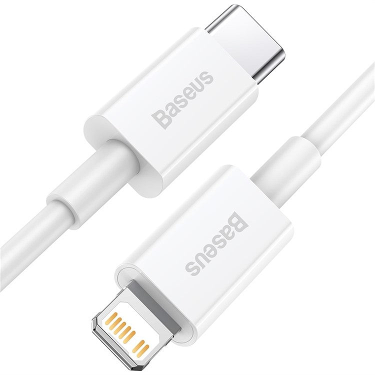 BASEUS Superior Series Fast Charging Data Cable Type-C to iP PD 20W 0.25m - White