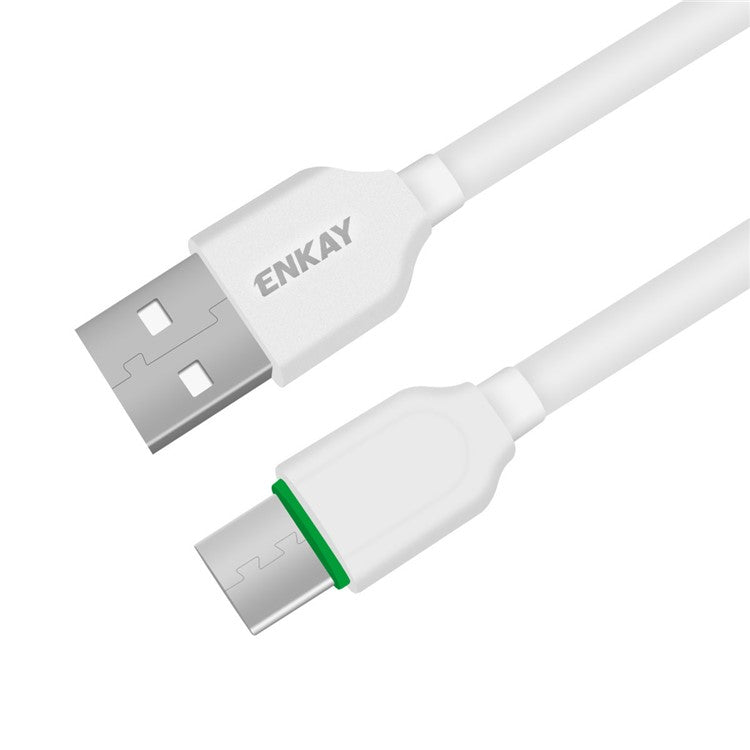 ENKAY ENK-CB306 1m USB 2.0 to Micro USB 3A Data Sync Fast Charging Cable Wire for Samsung Huawei Xiaomi Note Tablet