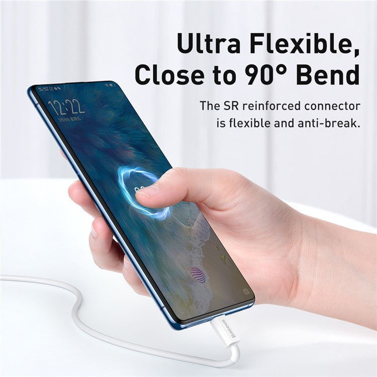 BASEUS Superior Series 2A Fast Charging Data Cable 2m USB to Micro Cord - White