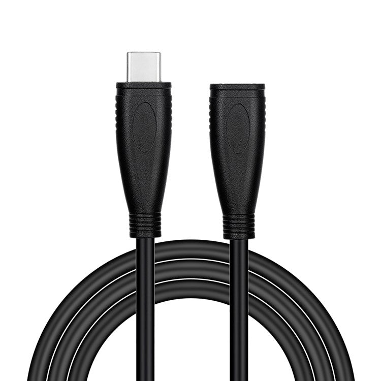 PQ105 2m USB3.1 Type-C Male to Female Gen2 4K Projection Screen 10Gbps High Speed Data Cable PD100W 5A Fast Charging Cable