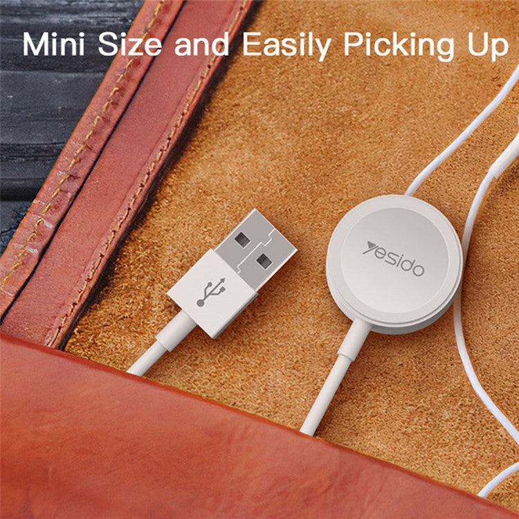 YESIDO CA69 Smart Watch Magnetic Wireless Charger Dock with 1m Cable for Apple Watch Series