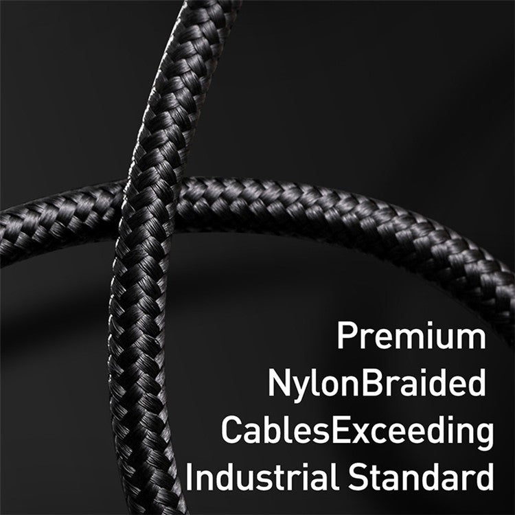 BASEUS Display Fast Charging Data Cable USB to Type-C 66W 6A 1m - Black