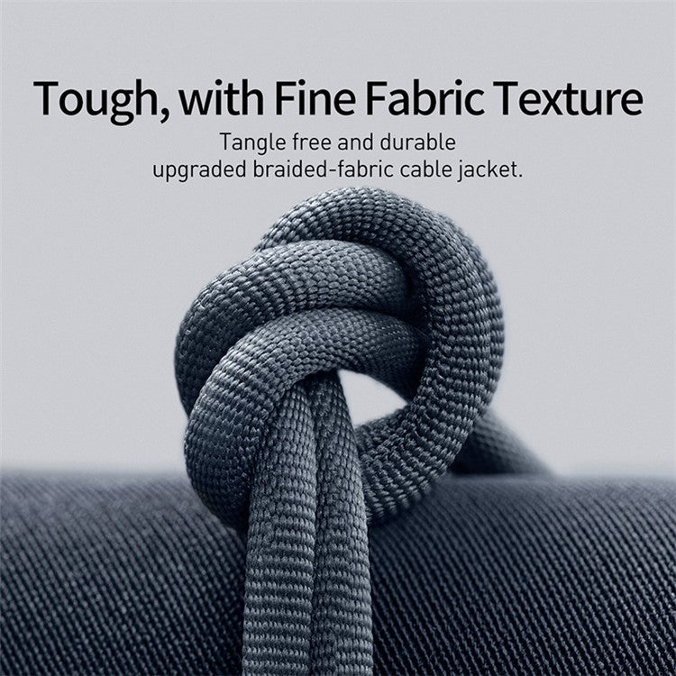 BASEUS Crystal Shine Series 20W 2m Fast Charging Type-C to iP Data Cable - Black