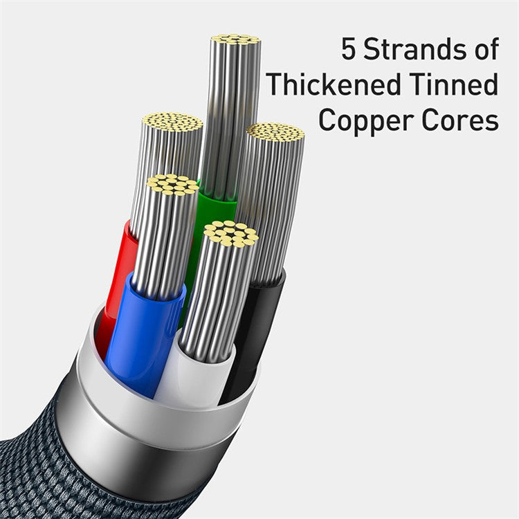 BASEUS Crystal Shine Series 20W 2m Fast Charging Type-C to iP Data Cable - Black